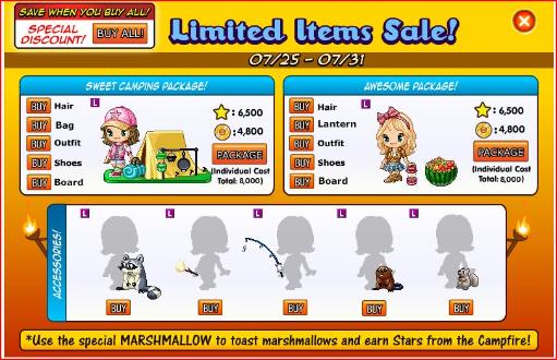 Litmited Items
